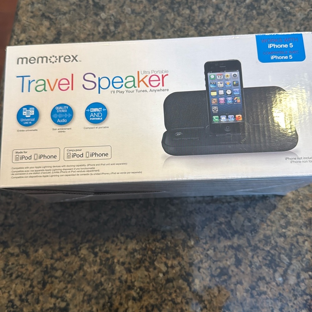Memorex travel speaker